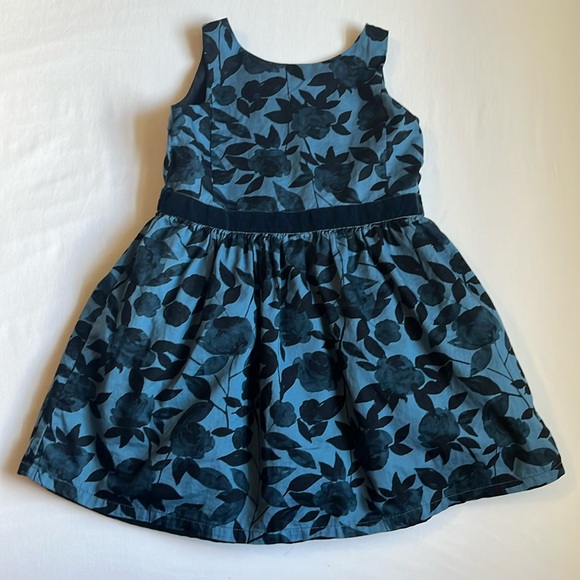 Blue Carter’s Toddler Girl's Sleeveless Holiday Dress Size 4T - Picture 2 of 8